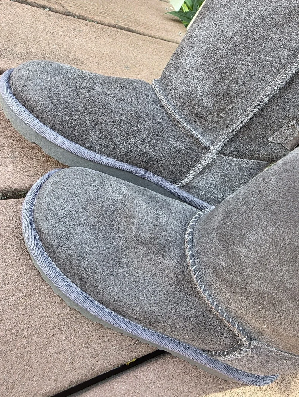 UGG Kids Bailey Bow Grey Size 1